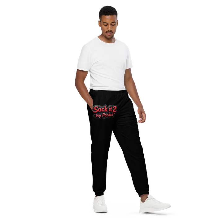 Red Pocket Statement Track Pants product image (2)