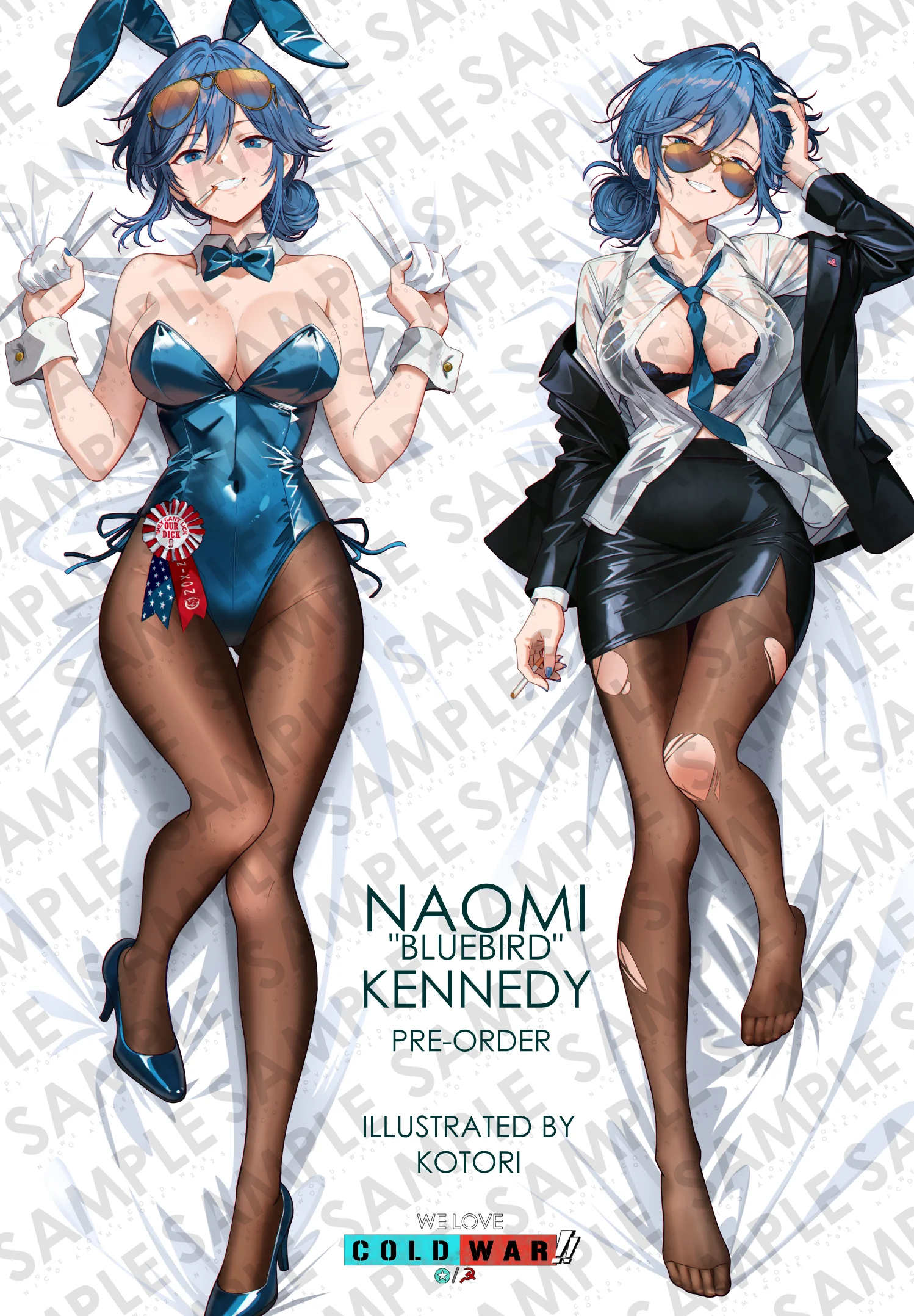 Naomi Bluebird Kennedy Dakimakura product image (2)