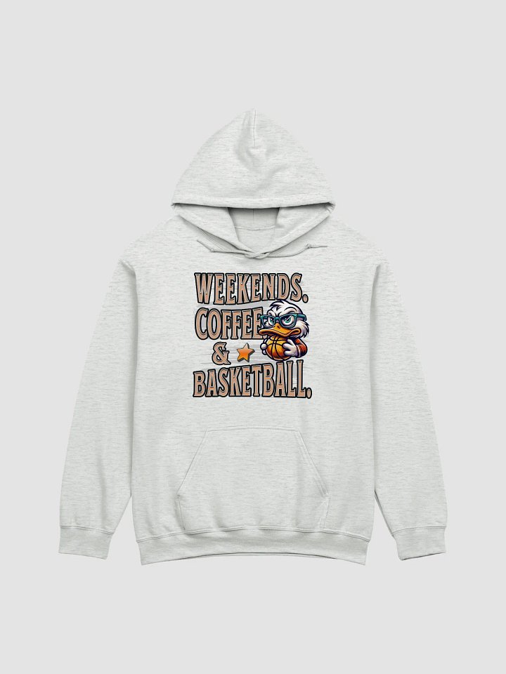 Weekends Coffee And Basketball Duck Vibes Hoodie product image (1)
