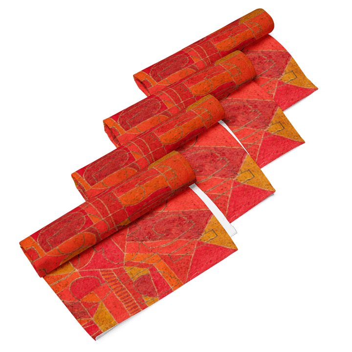 boondoggled and blabbering/higgedly piggledy Napkins product image (2)