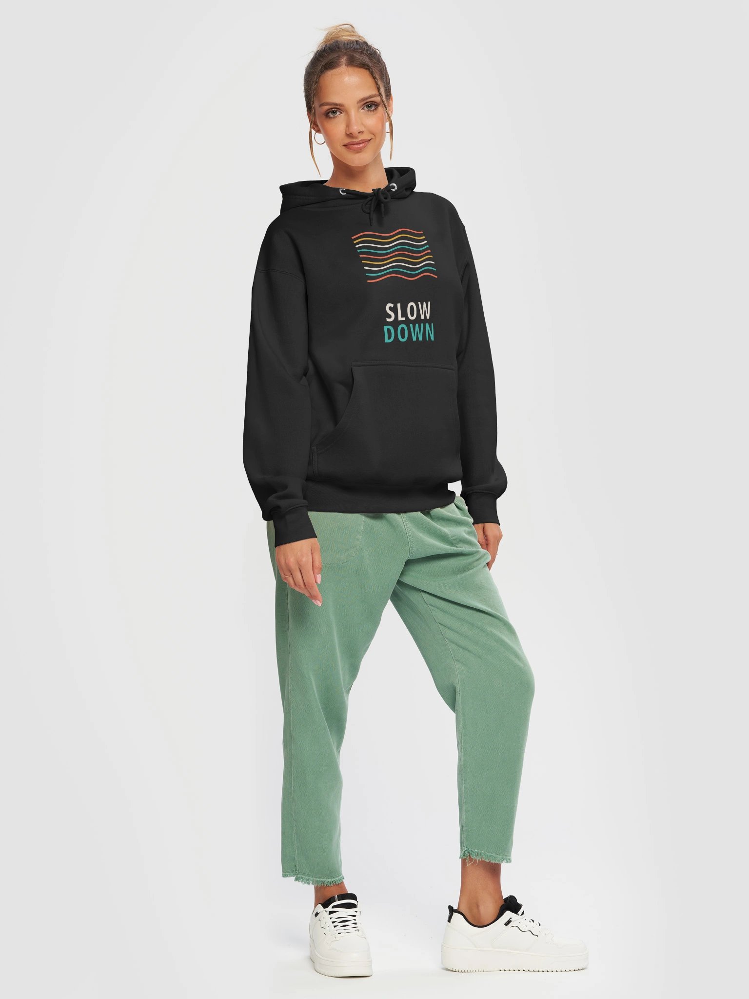 Slow Down Waves Hoodie product image (7)