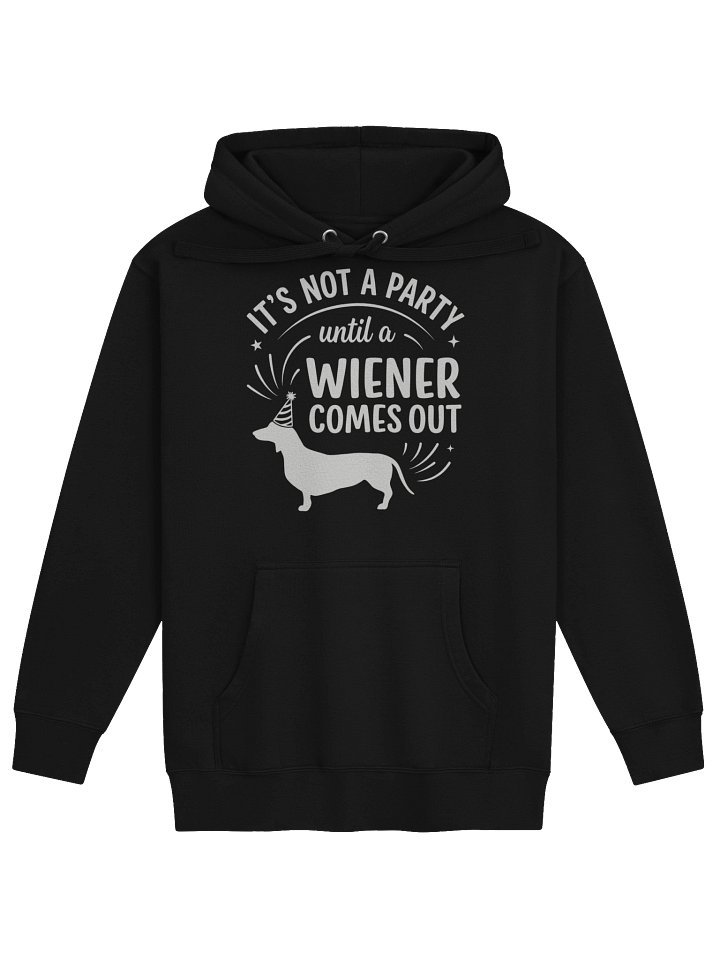 No Wiener No Party hoodie product image (5)