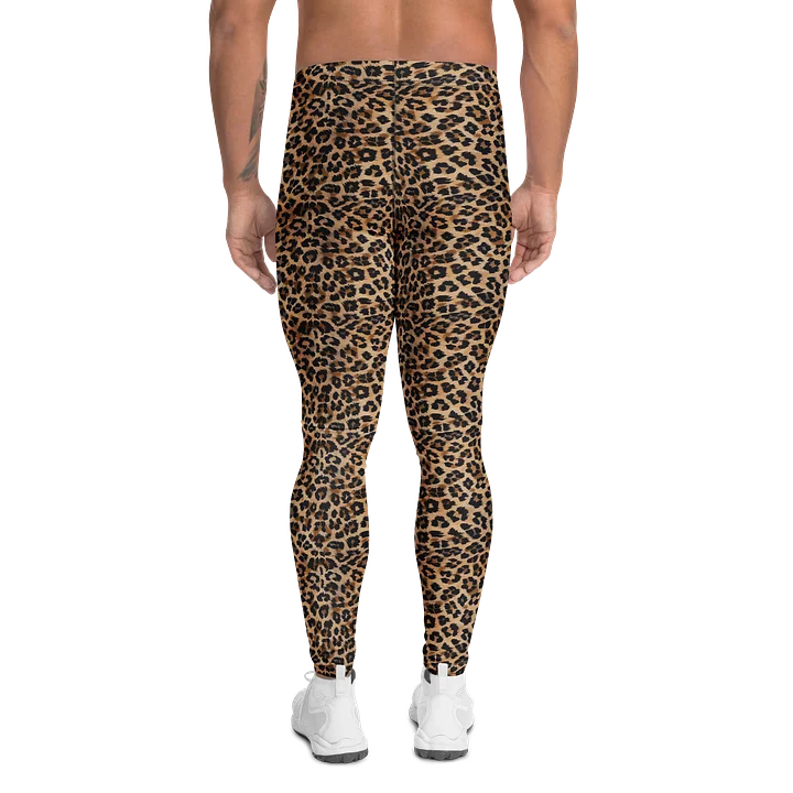 Comfortable Stylish Men’s Leopard Leggings product image (2)