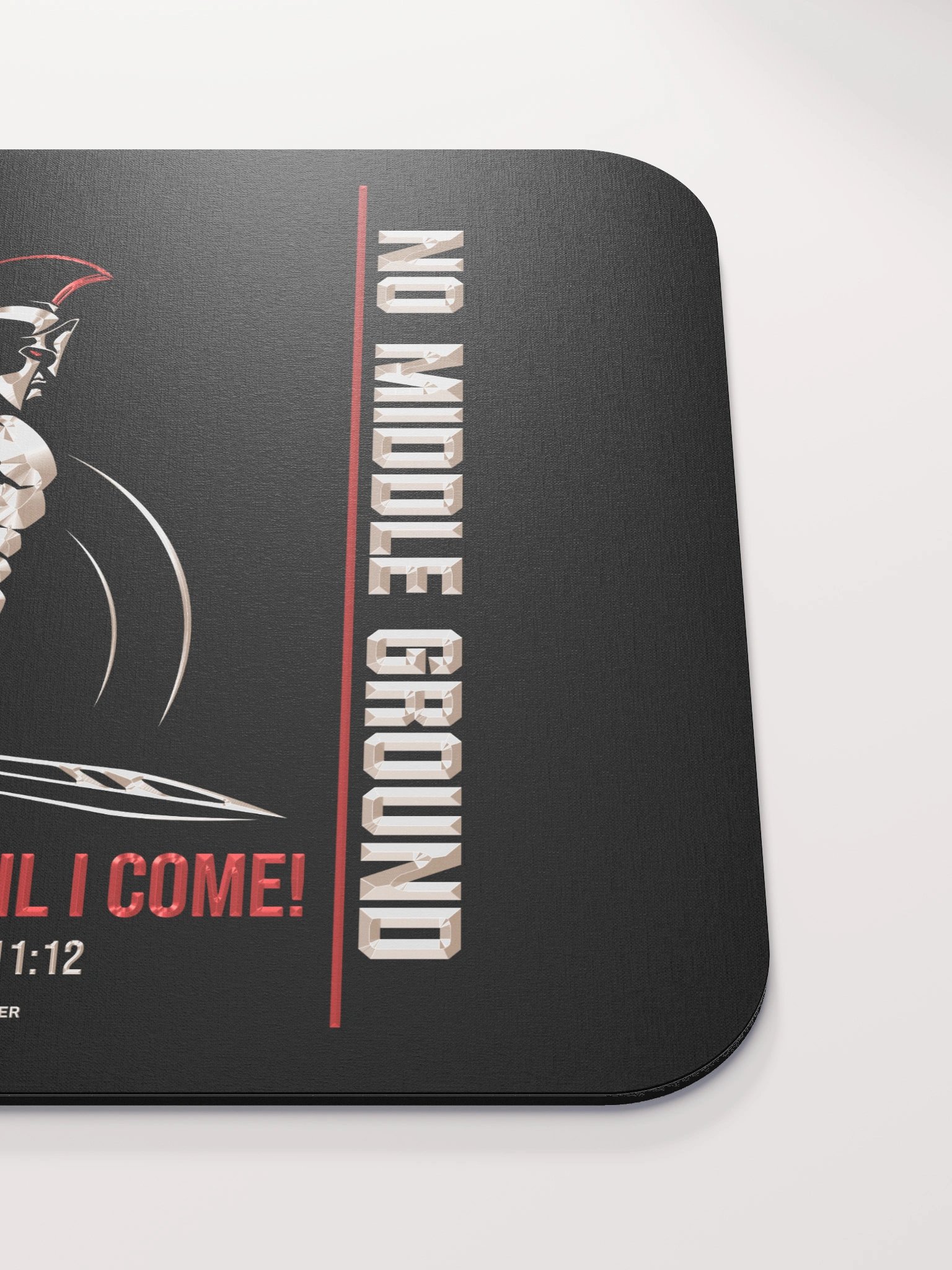 No Middle Ground, Occupy, Blk Mouse Pad product image (5)