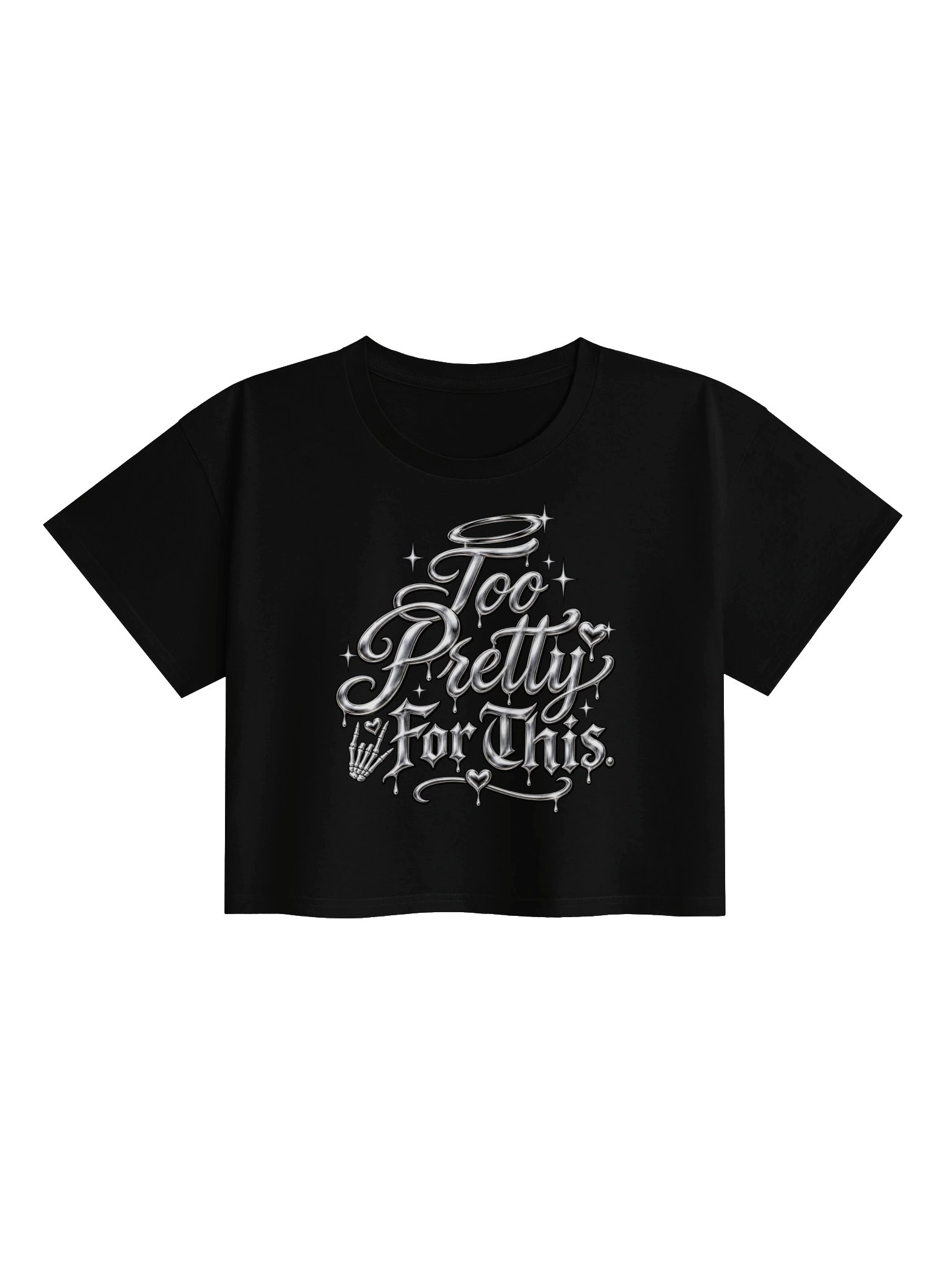 Too Pretty for This - Crop Top product image (6)