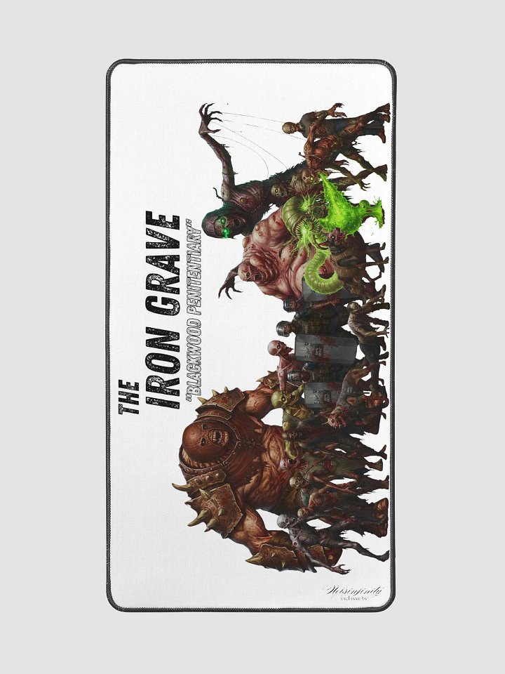 The Iron Grave - Blackwood Penitentiary - The Rotten - White Desk Mat product image (2)