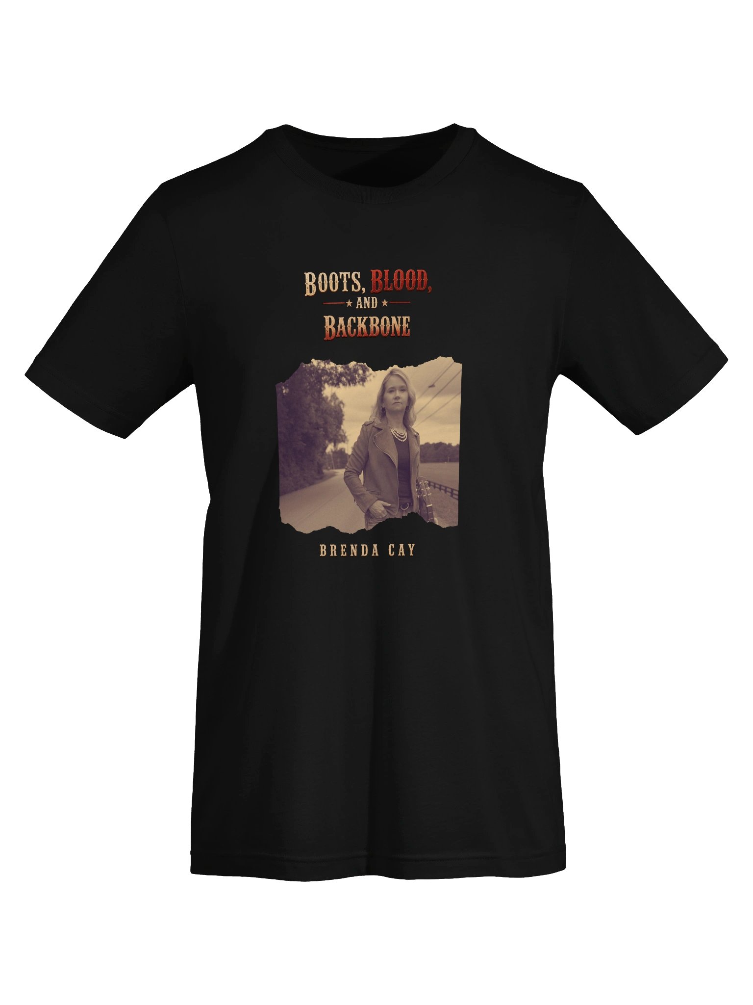 Boots, Blood & Backbone Brenda Cay Tee product image (14)