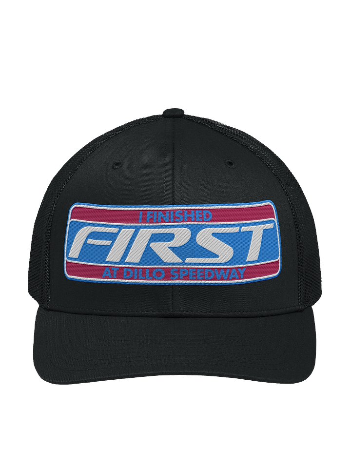 I Finished First at Dillo Speedway Trucker Hat product image (1)