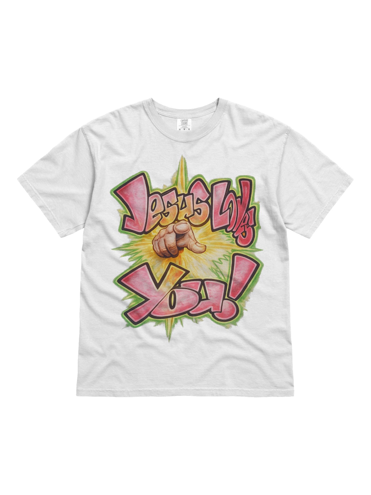 Jesus Loves You Tee - White