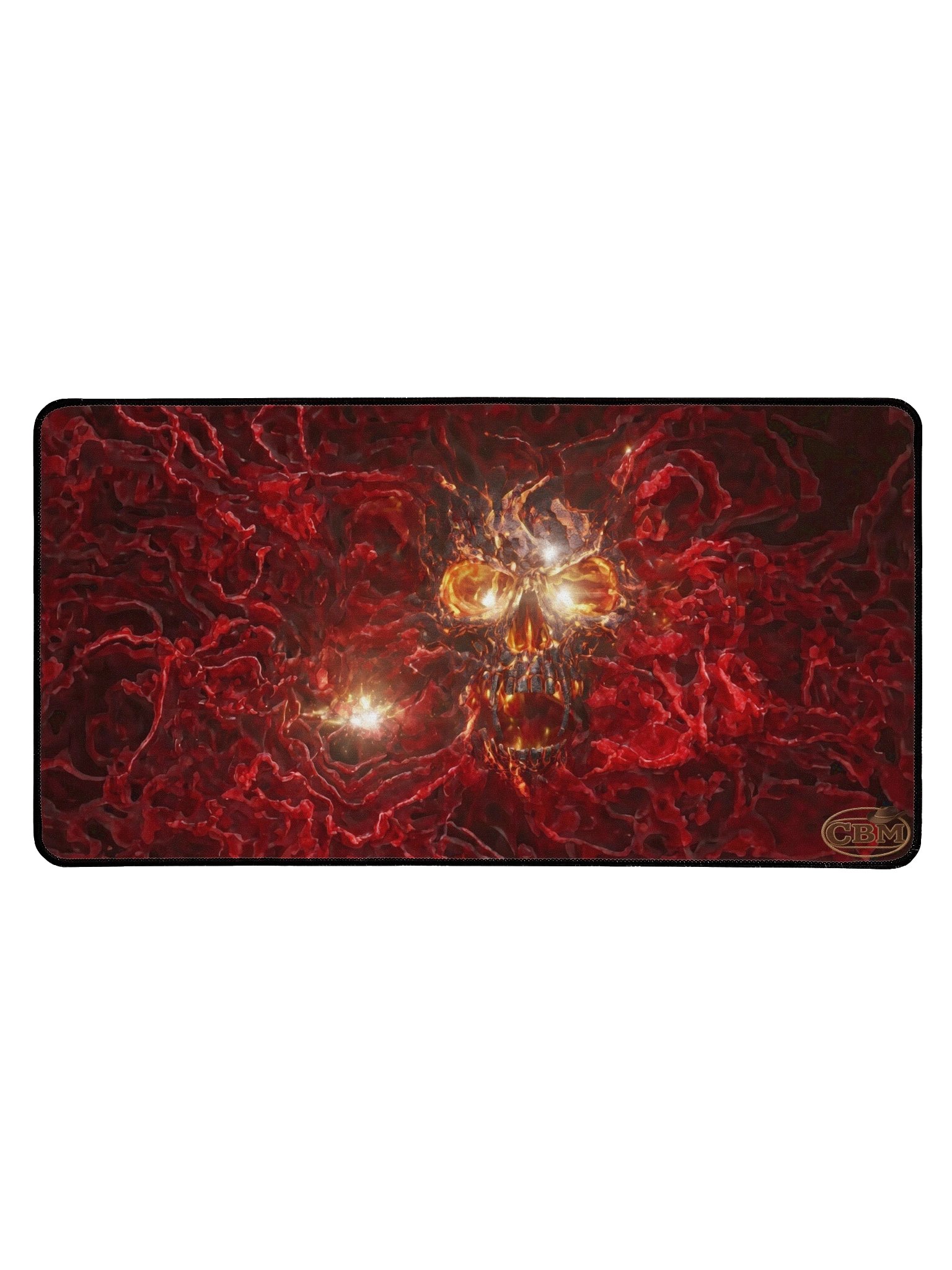 CBM "Hellfire Skull - Burnin' Fury Desk Mat" product image (1)