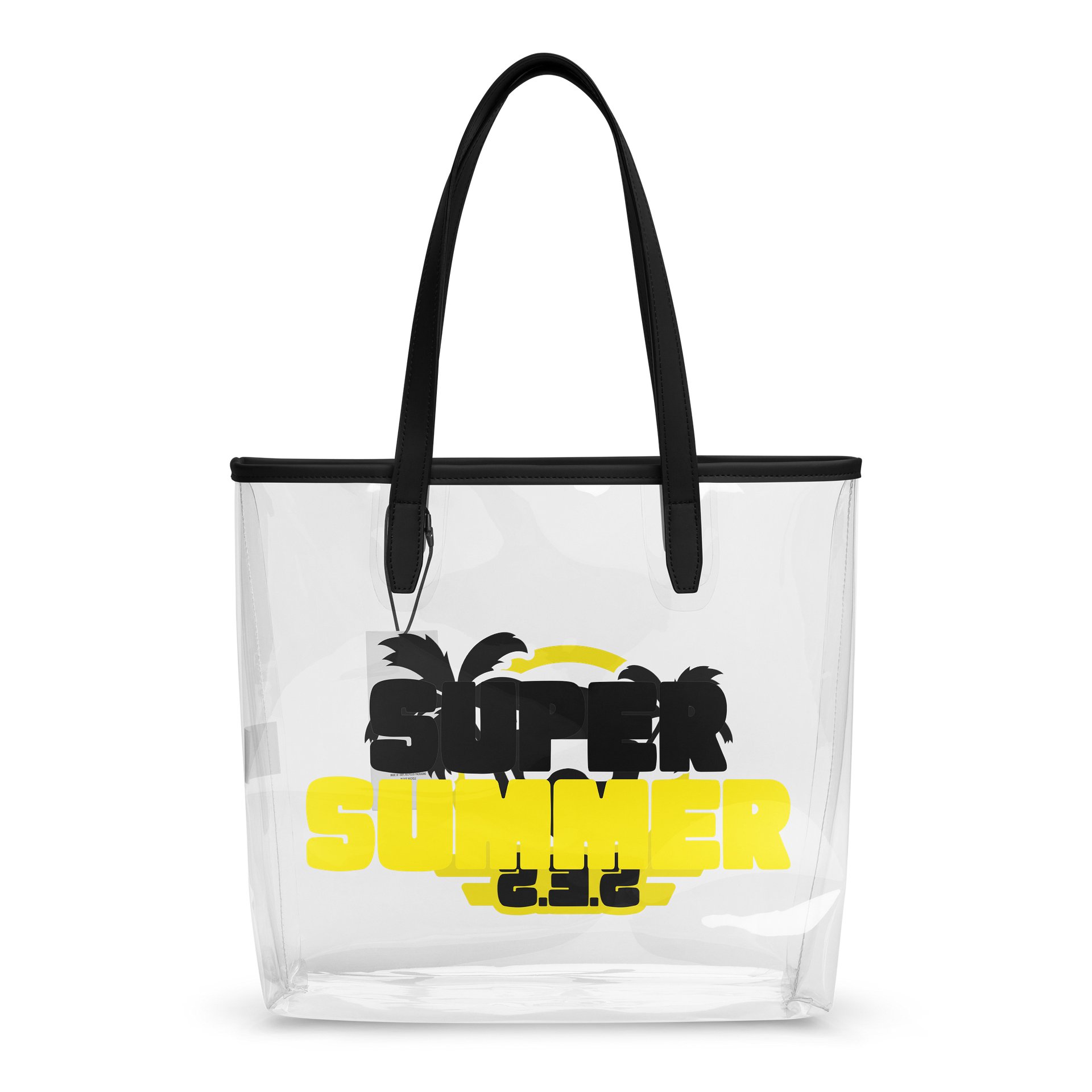 S.E.S Super Summer 26 - Yellow Logo Clear Beach Bag product image (4)