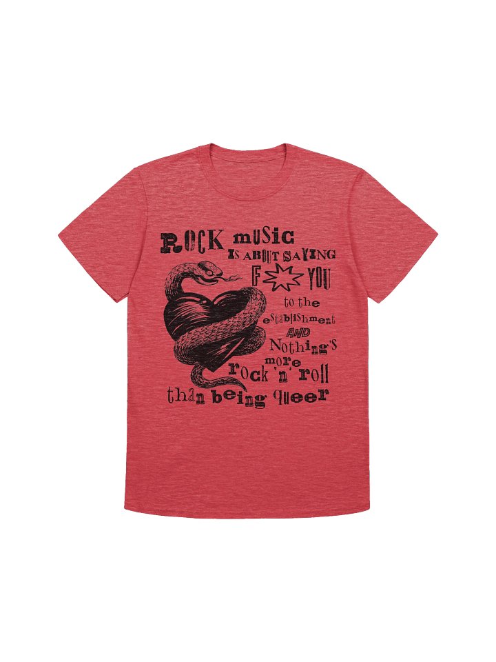 Rock Music is Queer [T-shirt] product image (1)