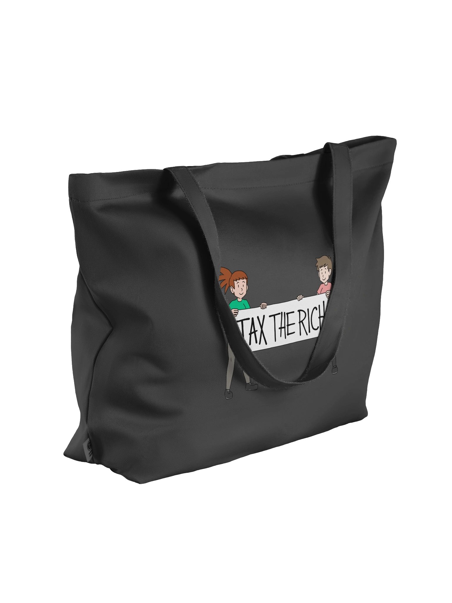 "Tax the rich" banner tote bag product image (4)
