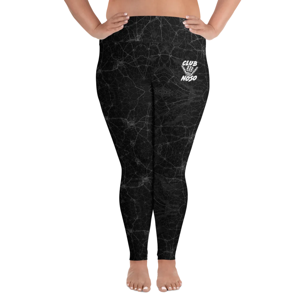Carolina Map Plus Size Leggings product image (1)