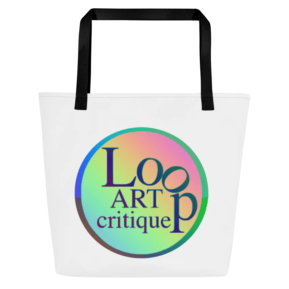 Tote Bag with Glitch Logo product image (3)