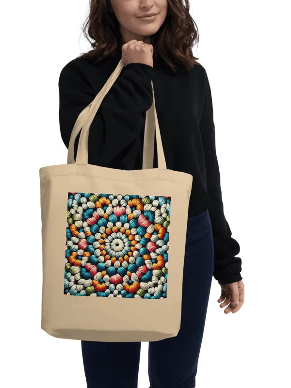 Blue Hues Kaleidoscope Tote product image (6)