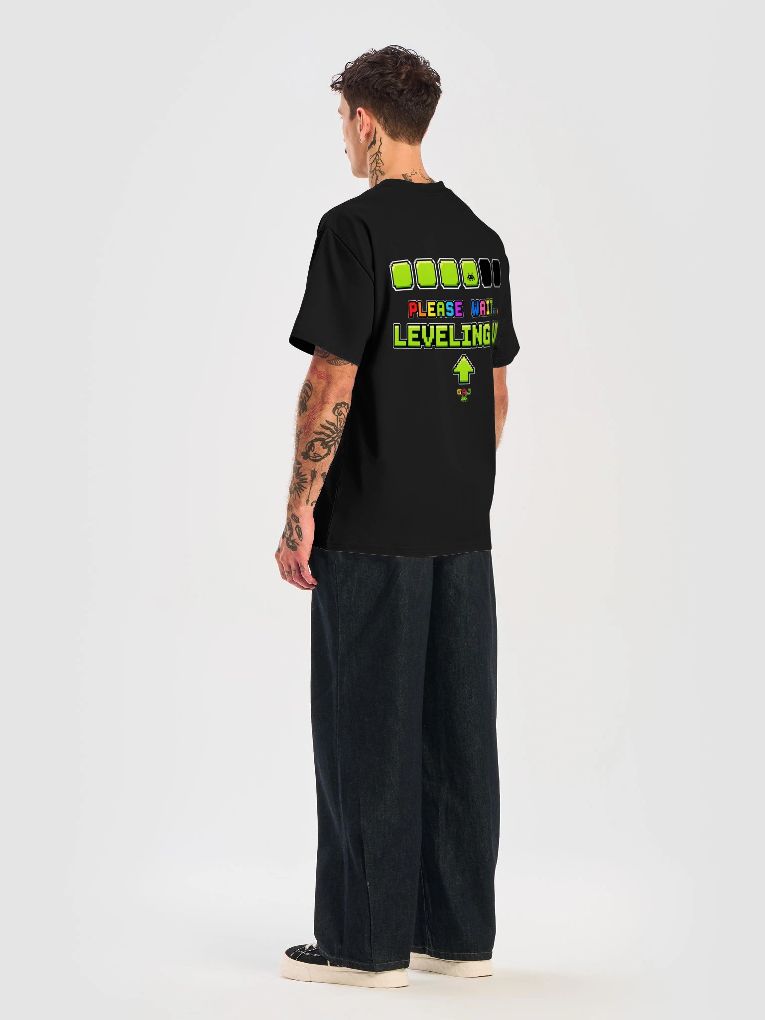 LOADING… – Pixel Mode Tee - PREMIUM product image (8)