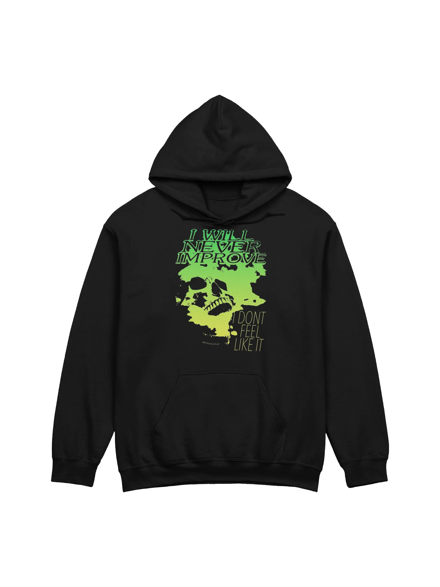 I WILL NEVER IMPROVE "DA HOODY" product image (7)