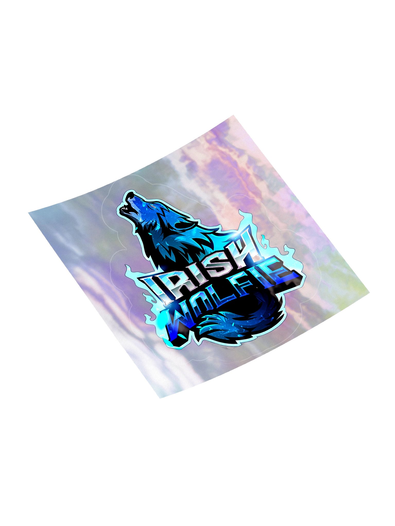 Official Irish Wolfie Holographic Sticker product image (11)