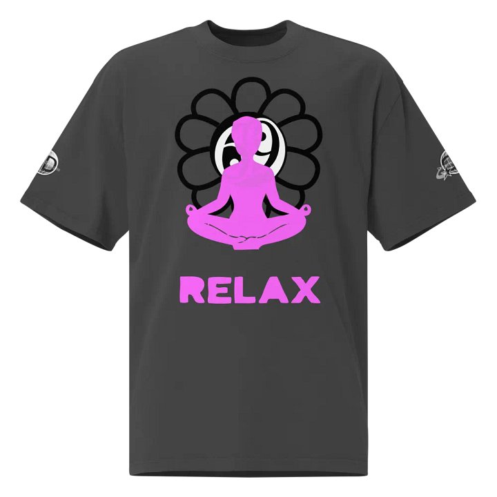 Zen Harmony Pink | Oversized Tee product image (1)