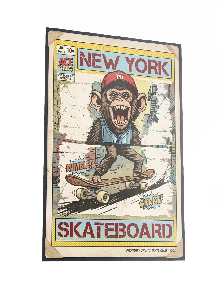 APE-SKATER // ISSUE #12 (VARIANT J - YELLOW ALERT) product image (6)