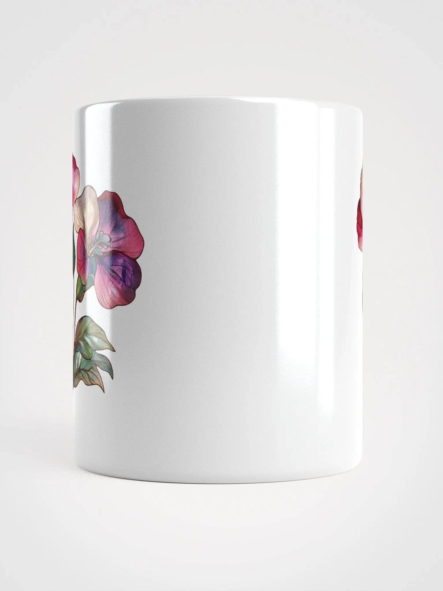 Orchid Symphony White Glossy Mug product image (13)