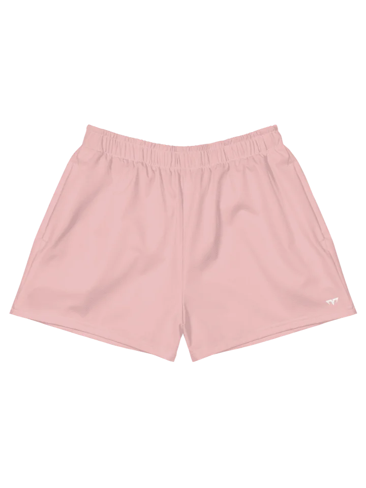 Unisex Activewear - Pekpek Short Shorts Baby Pink - Printed White Logo product image (1)