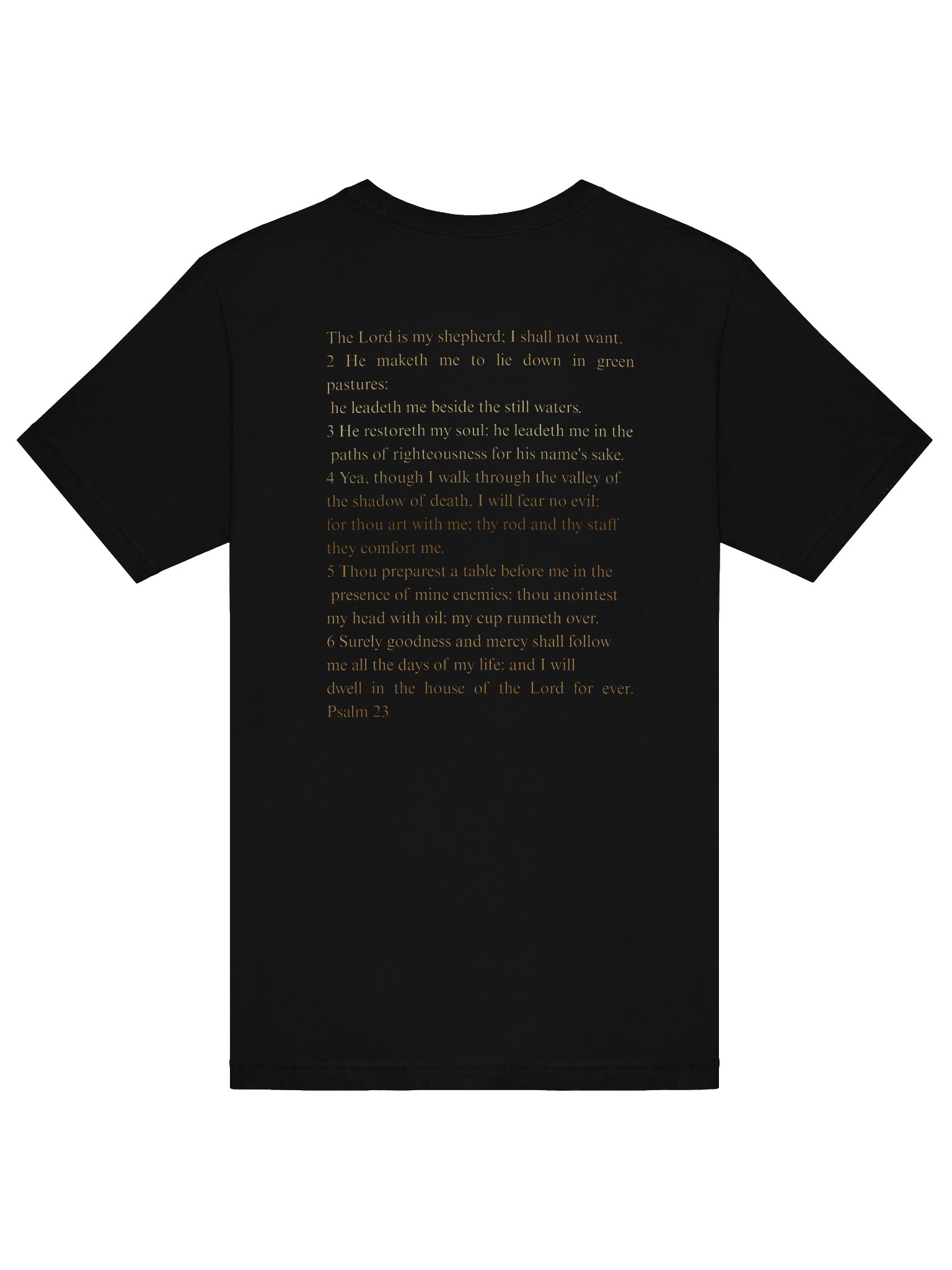 Psalm 23 - The Lord Is My Shepherd T-Shirt product image (6)