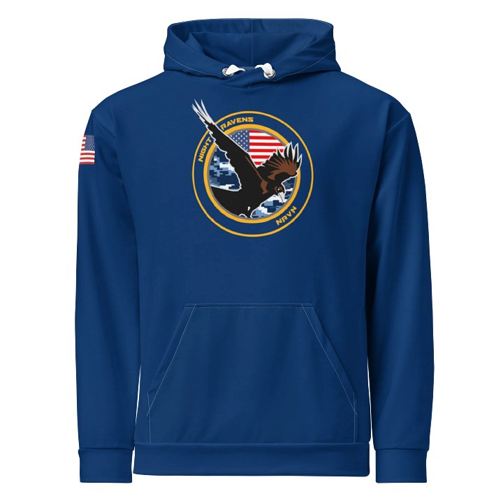 NRVN MILITARY NAVY APPRECIATION HOODIE - 2025 product image (1)