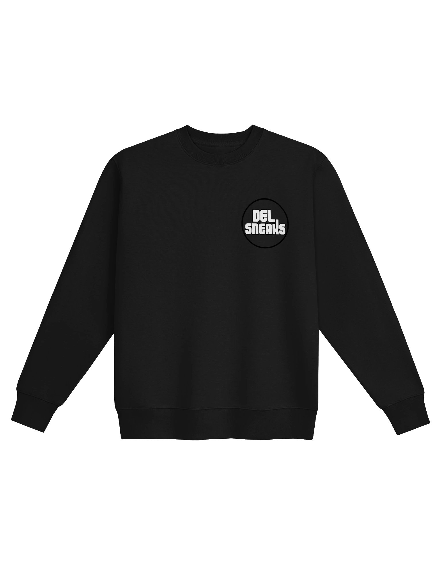 F&B Circular Logo Crew Neck Sweatshirt Black product image (1)