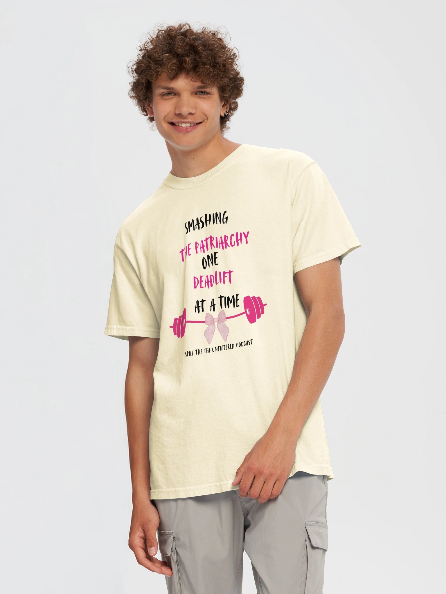 Smashing the Patriarchy Deadlift Tee product image (45)