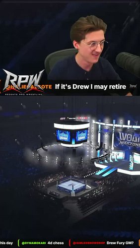 RPW just changed forever! 😱 The first female GM has arrived! #RPW #Gaming #History