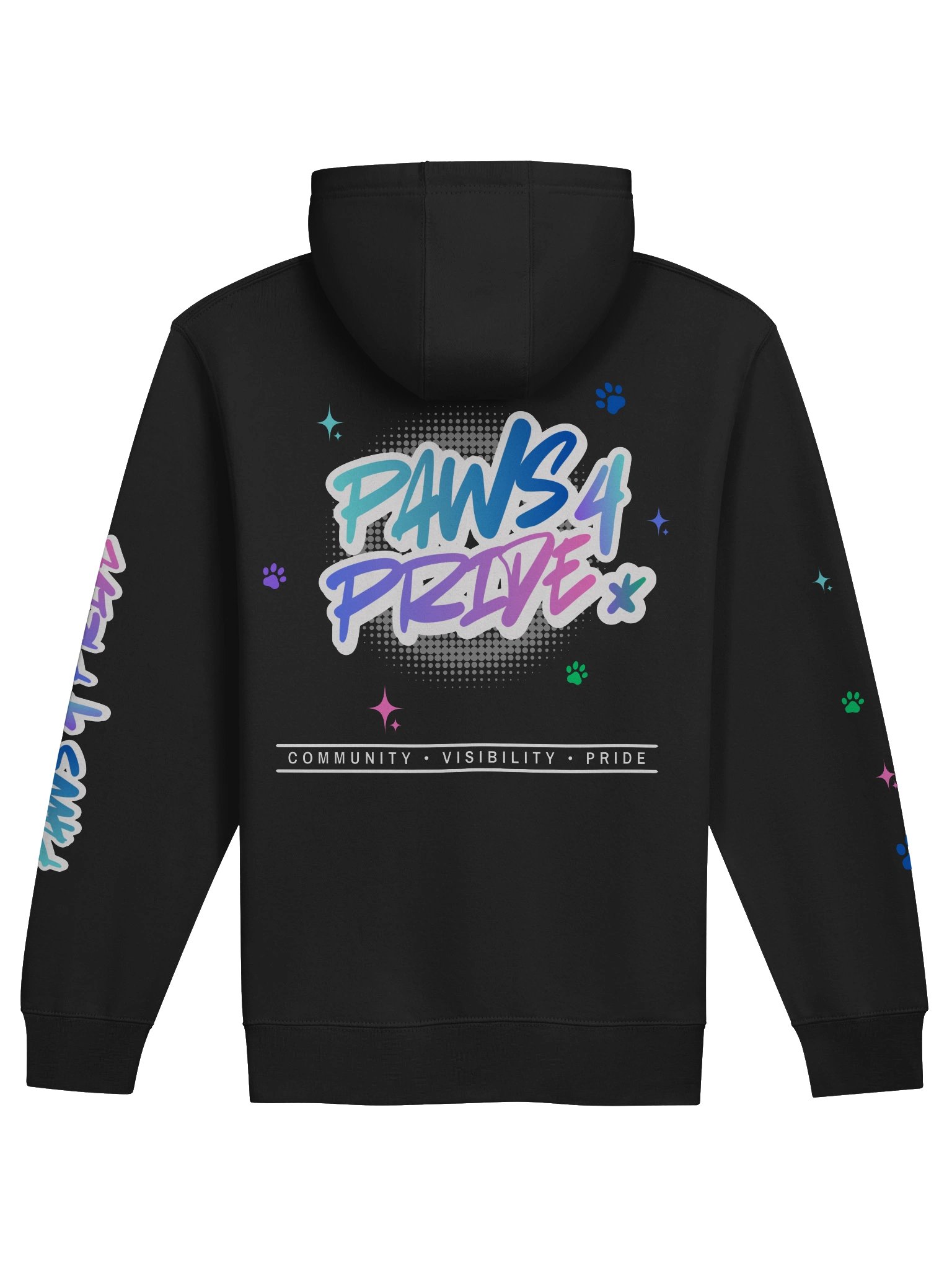 Paws4Pride Zip Hoodie product image (2)