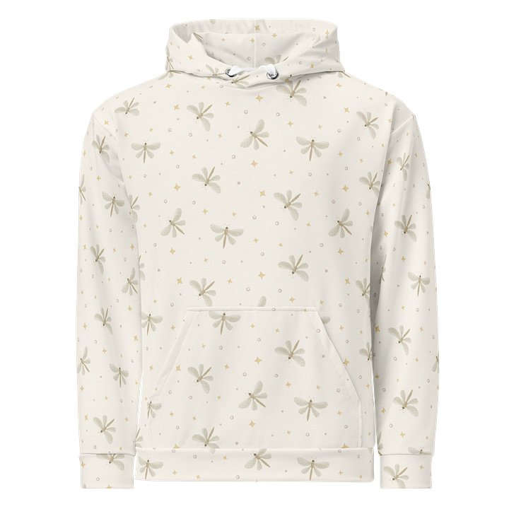 Serene Dragonflies Unisex Cotton Hoodie product image (1)