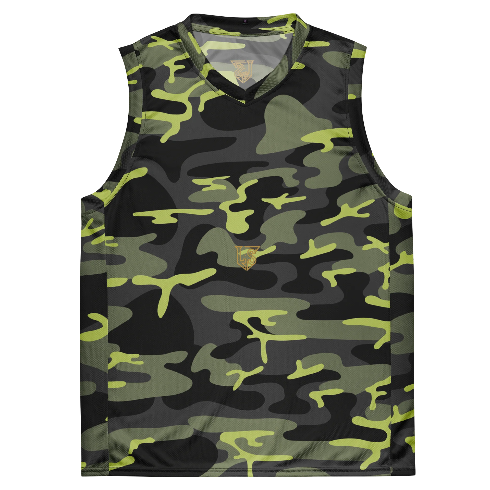 No Cap Camouflage Sleeveless Pattern Design product image (2)