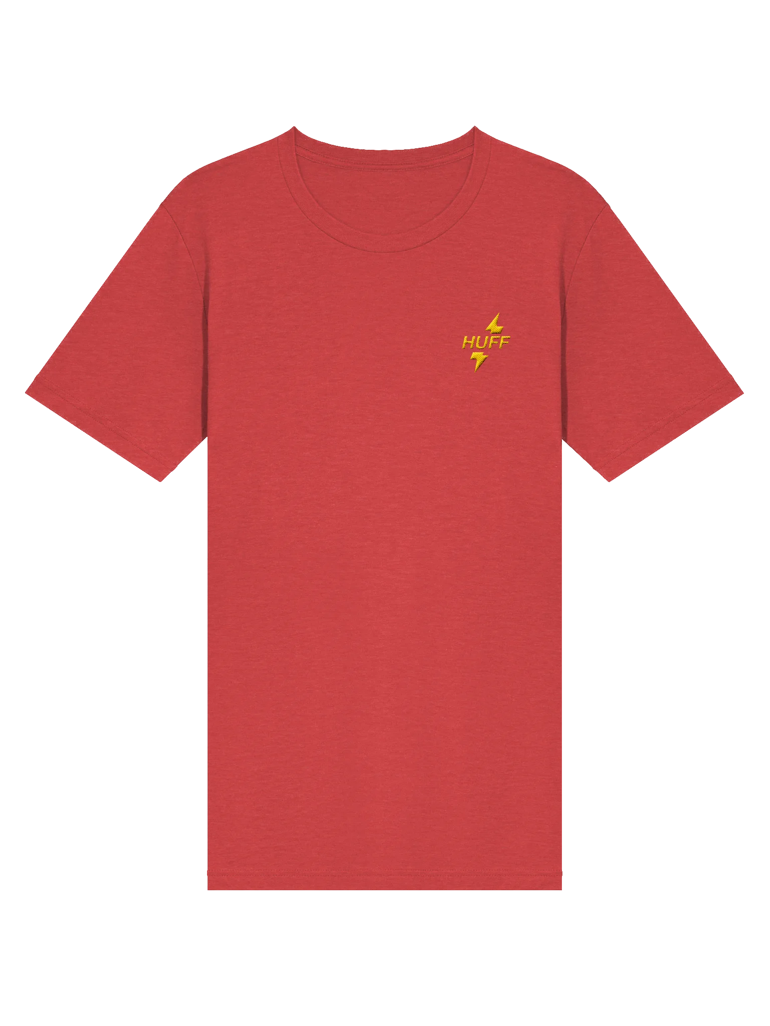 Huff Bolt Short Sleeve T-Shirt Red (Small Logo) product image (3)