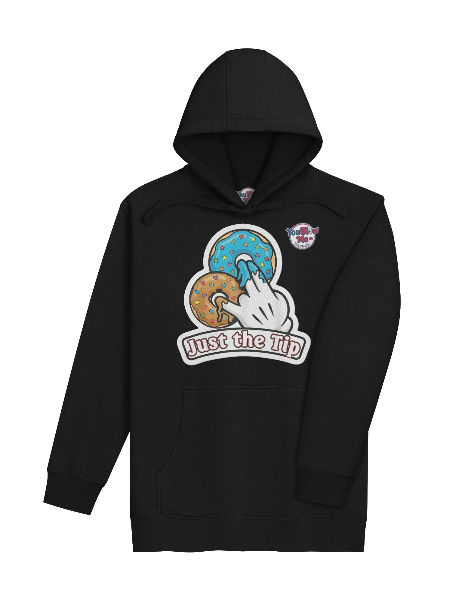 Just The Tip - Premium Cotton Hoodie - Double Sided - 9 Colors product image (4)