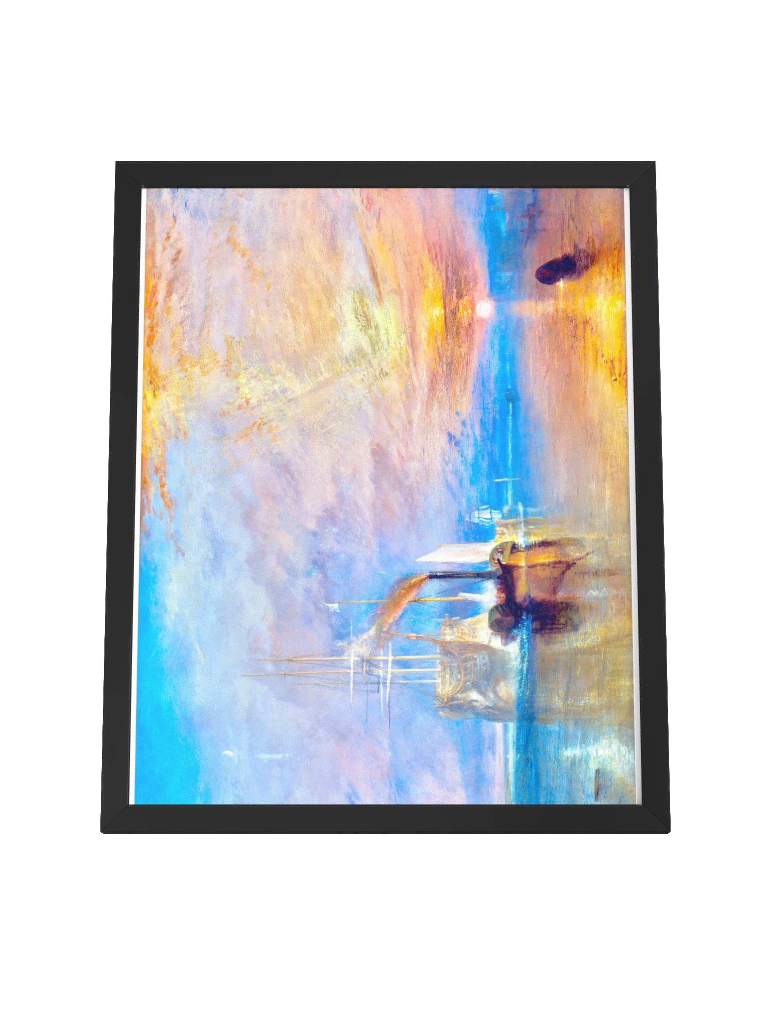 The Fighting Temeraire — Large Framed Matte Poster product image (8)