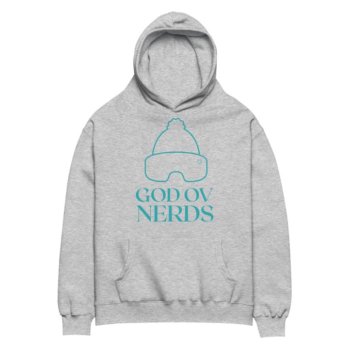 GOD OV NERDS Winter Hat and Goggles Hoodie product image (2)