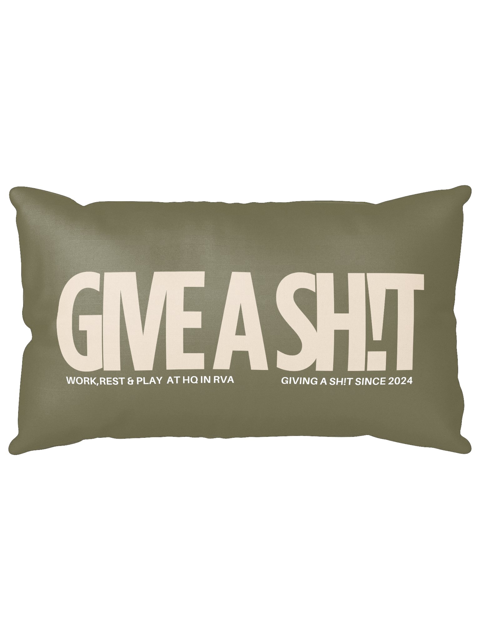 GIVE A SH!T Throw Pillow product image (15)