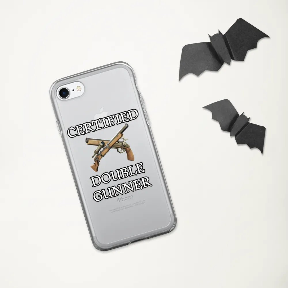 Certified Double Gunner iPhone Case Clear product image (7)