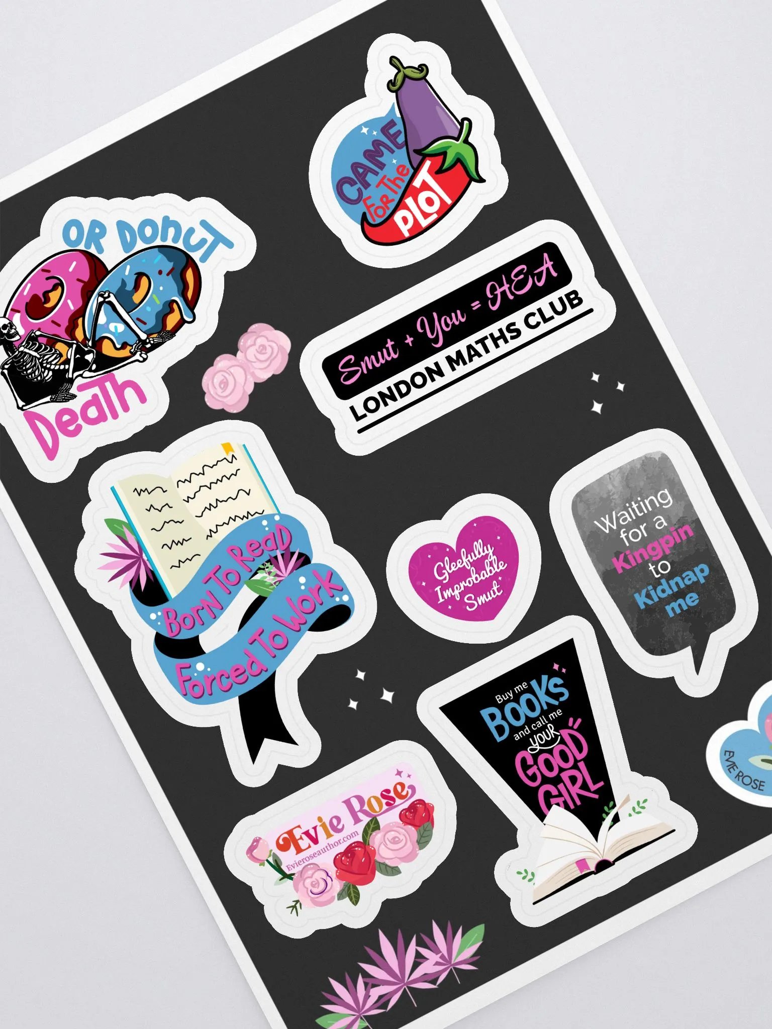 Book Lover Sticker Sheet product image (1)