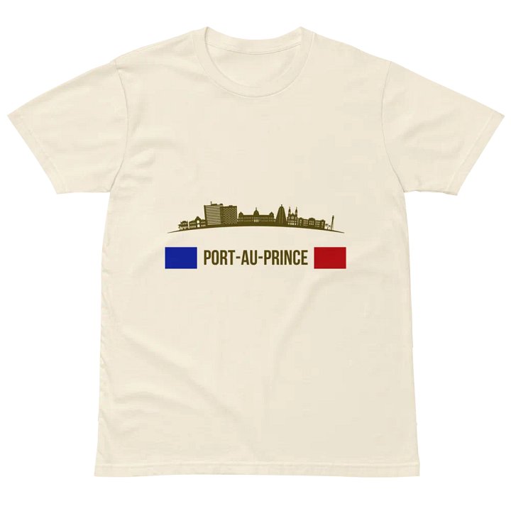 Port-au-Prince Skyline Urban T-Shirt product image (3)