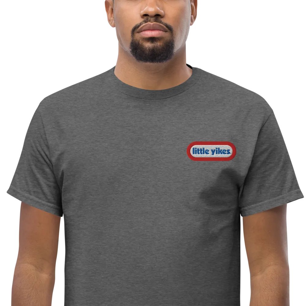 LITTLE YIKES UNISEX EMBROIDERED HEAVY TEE product image (1)