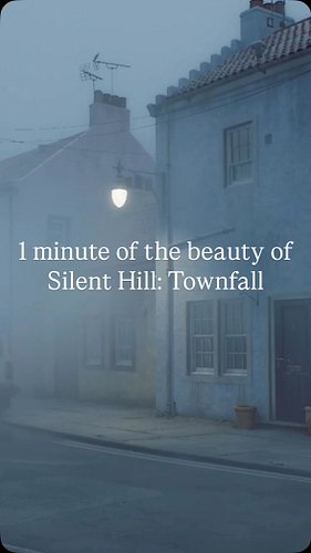 🌫️ Silent Hill: Townfall has blown my mind 🌫️

What a beautiful yet terrifying experience.

Screenburn, @konami , @annapurna ...