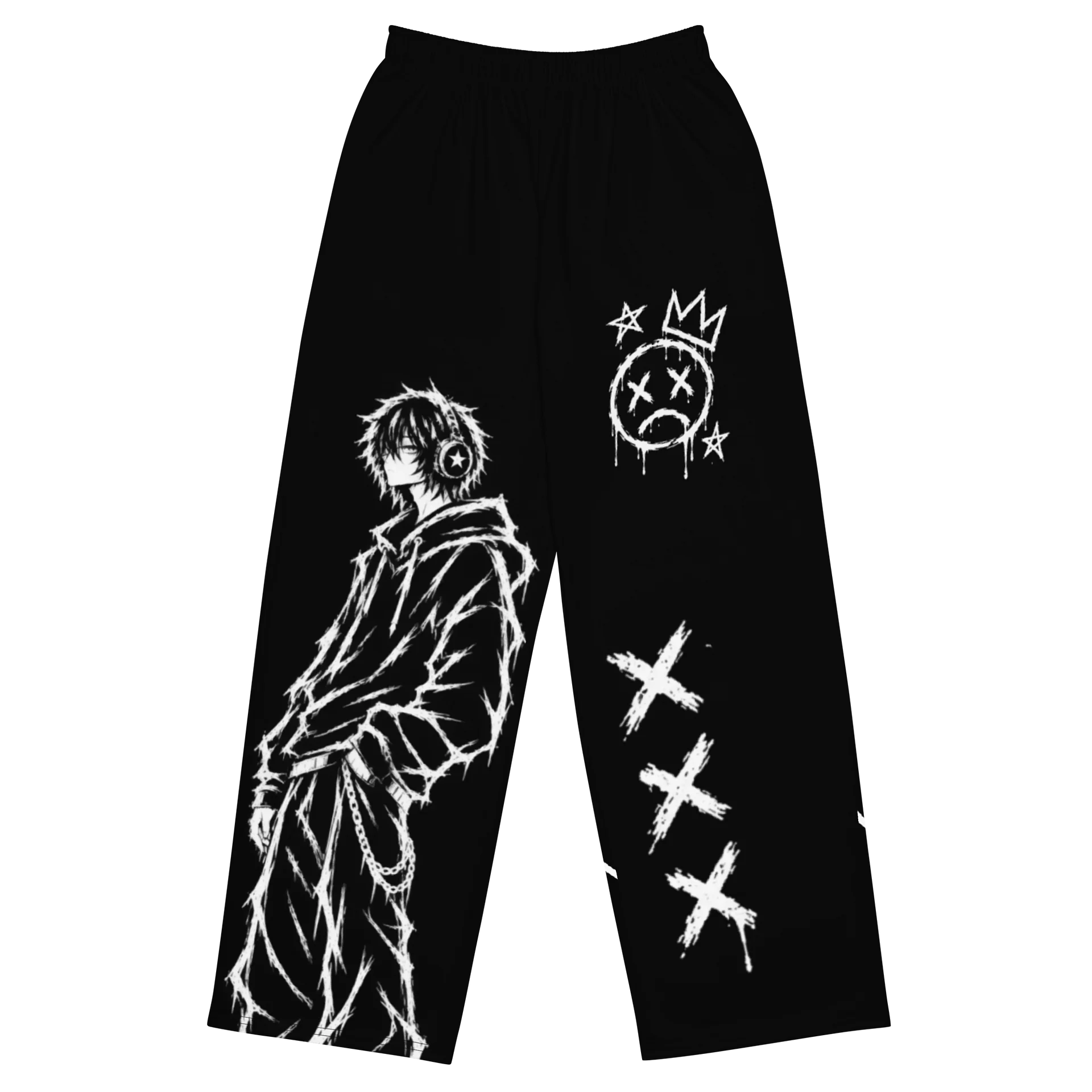 Static Heart Wide-Leg Pants product image (1)