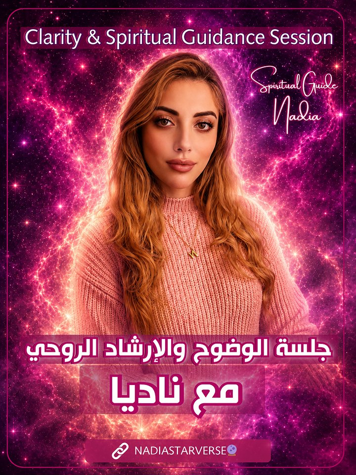 Clarity & Spiritual Guidance Session - جلسة الوضوح والإرشاد الروحى مع ناديا product image (1)