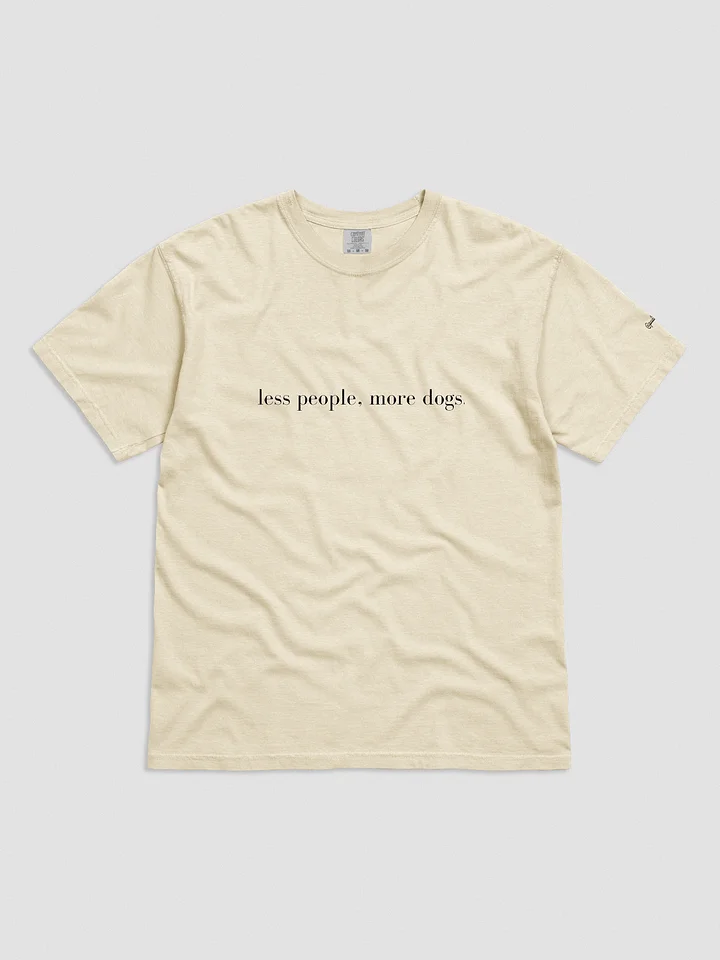 Less People, More Dogs Tee product image (1)