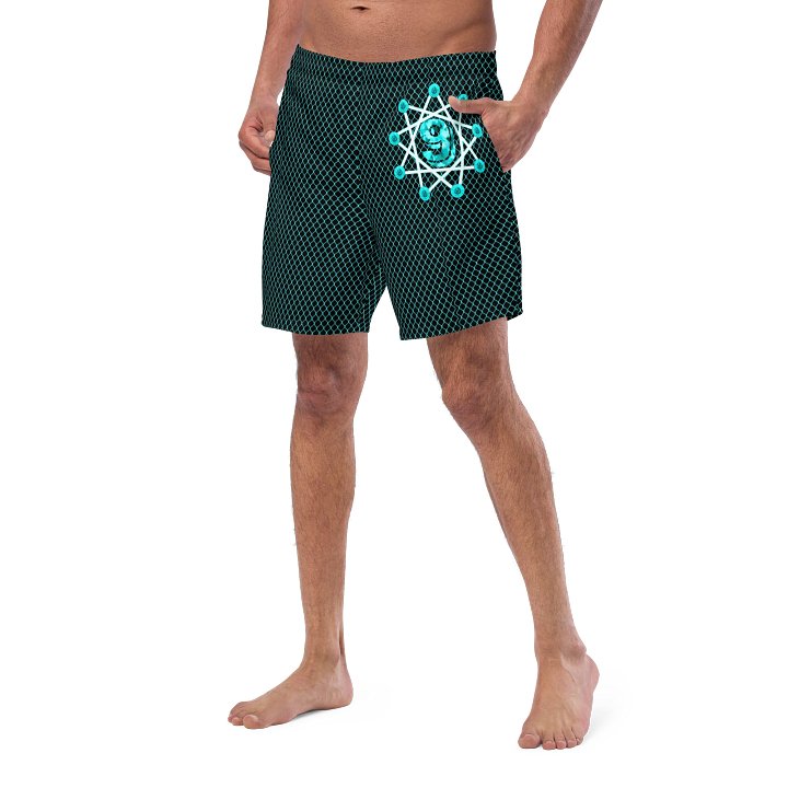 Blue Link Swim Trunks product image (2)