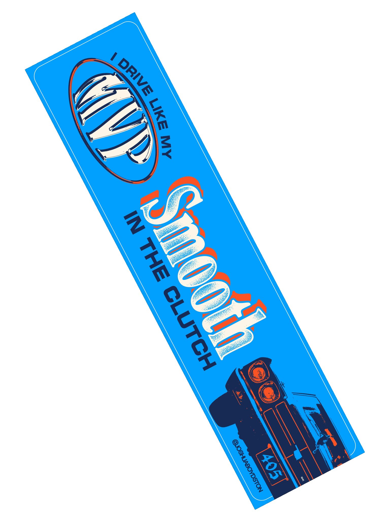 Smooth in the Clutch Bumper Sticker product image (2)
